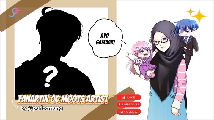 Fanartin OC teman - Part 2 | Speedpaint Medibangpaint