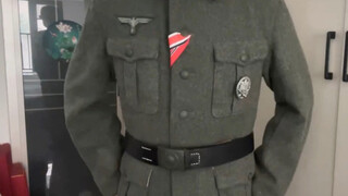 ขั้นตอนการแต่งตัวด้วยชุดสนาม M40-41 ของเยอรมัน