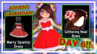 [ DAY 6! ] 🎄👗 NEW DRESS IN CHRISTMAS GIFTING EVENT! // Roblox Royale High Advent Calendar