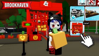 เปิดแล้ว! ร้านขายของฮาโลวีนใน Brookhaven | Roblox 🏡 Halloween Shop Brookhaven