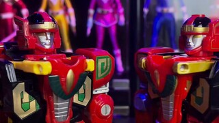 Super Sentai Series Five Star Sentai Dairanger DX Version vs. Craftsman Version