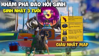 PUBG Mobile | Khám Phá Đảo Hồi Sinh Sự Kiện Sinh Nhật 3 Tuổi | Địa Điểm Loot Lí Tưởng | Karos TV