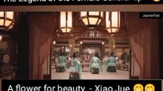 The Legend of the Female General Ep 7 😎 Xiao Jue giving He Yan 🌹