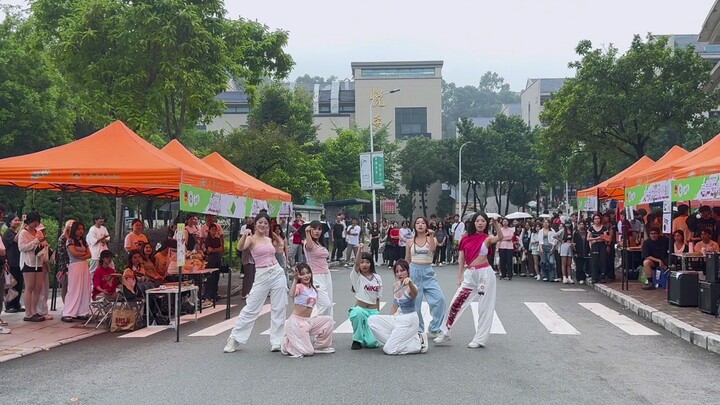 【KATSEYE】Debut Recruitment Pop-Up! A Rebirth as a High School Cheerleading Squad—youthful energy and