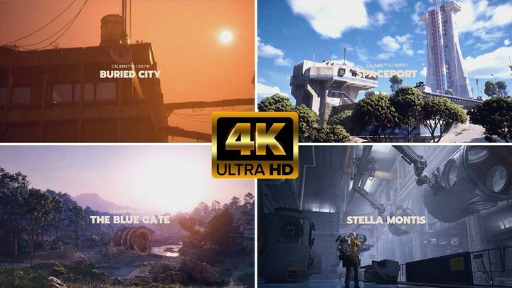 ARC Raiders All Map Unlock Intro Cinematics [4k60]