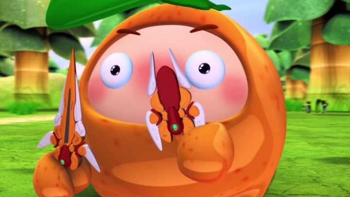 Fruit Attack 2: อาวุธที่ได้รับการอัพเกรดของ Fruit Attack มีขนาดเล็กเท่ากับของเล่น วิธีใช้หุ่นยนต์!