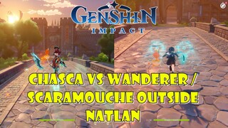 Chasca VS Wanderer/Scaramouche Fly - Genshin Impact