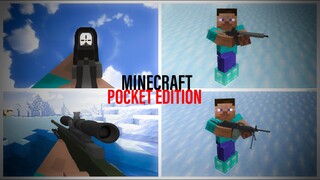 MCPE - 3D WEAPONS/GUNS ADDON (UPDATED) 1.16