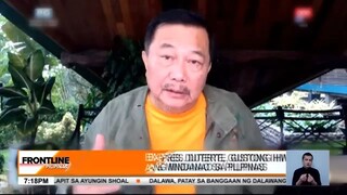 mangangalap ng pirma para ihiwalay ang mindanao sa pilipinas