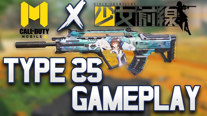 Senjata yang dilupakan semua player TYPE 25 | Type 25 Heavy Strike Girl frontline collab gameplay