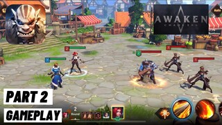 Strategy Game! Awaken: Chaos Era Gameplay Walkthrough Part 2 iOS Android