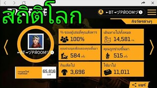 Free Fire|วิธีดูสถิติประจำไอดี100%√