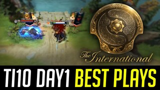 The International 10 Day #1 - BEST PLAYS