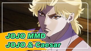 [JOJO MMD] JOJO & Caesar / Bagian kedua Dual_B