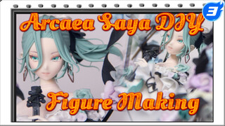 Arcaea: Saya - Super Light Clay Figure Making | Liuliu_3