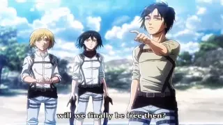 "If we kill every last one of them, will we finally be free then?" ~ Eren