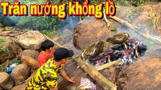 Món Độc Lạ | Gan Trăn Khổng Lồ 80 kg Nướng Siêu Cay Cùng Team SBATVC | Đại Vùng Cao