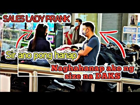 SALES LADY PRANK | Magtanong ng kalokohan sa mga Sales Lady sa Mall