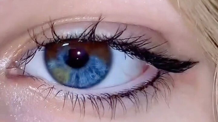 What do your eyes look like under a high-definition lens?