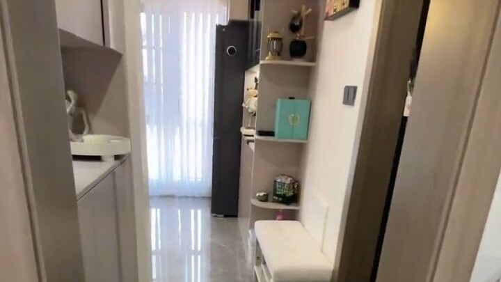 ห้องเล็ก 45 ตร.ม. ถ่ายแบบต่อเนื่องด้วยหนึ่งเฟรม