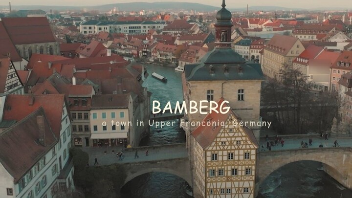 【4K】The ancient story of the small town of Bamberg