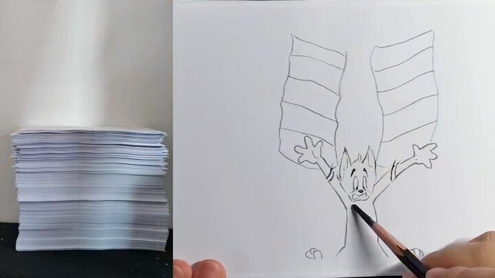 Sketches of "Tom and Jerry"