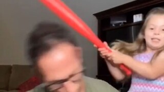 爸爸，你信不信我可以瞬间让你睡着~