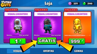 CHEGOU NOVAS SKINS DA ATUALIZAÇÃO "NFL" STUMBLE GUYS 0.45.3 mas ... GRÁTIS?