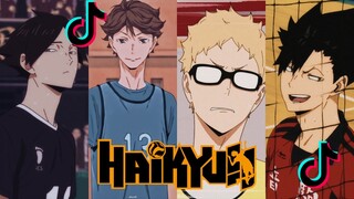 Haikyuu tiktok compilation edits #2