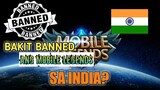 MOBILE LEGENDS BAKIT BANNED SA INDIA?