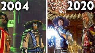 MK11 Aftermath Shang Tsung & Raiden Team Up Vs MK6 Shang Tsung & Raiden Team Up Scene Comparison