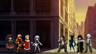 [MUGEN]Đội thời gian VS Đội phản diện 【khung hình 1080P60】