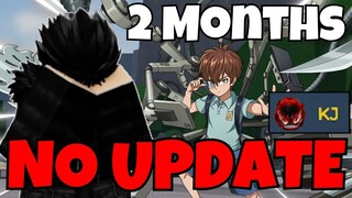 The Strongest Battlegrounds 2 MONTHS NO NEW UPDATES + KJ & SUIRYU UPDATE INFORMATION