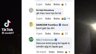 siapa suruh dia ambil lapak milo