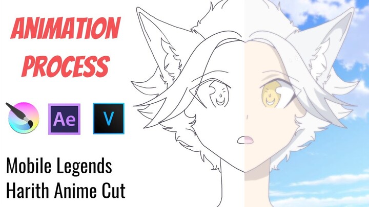 【 MLBB Harith 】Short Anime Animation Process