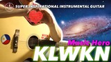 KLWKN Music Hero Instrumental guitar cover karaoke version with lyrics