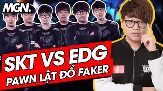 SKT T1 vs EDG MSI 2015 - Pawn Lật Đổ Faker Với 70% Công Lực | MGN Esports