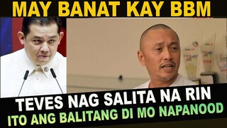 KAKAPASOK LANG TEVES NAG SALITA NA RIN TUNGKOL SA BANGAG ISSUE!