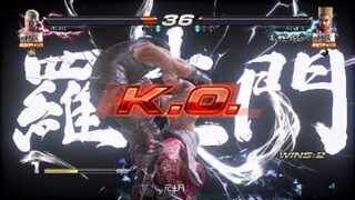 鉄拳7　ギース・ハワード　KOF15でも羅生門を再現してほしい