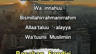 coba kita dengar kan sejenak lantunan ayat suci ini