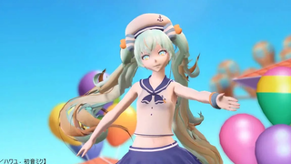 MMD สวัสดี / คุณเป็นอย่างไรบ้าง --Hatsune Miku TDA Marine Miku