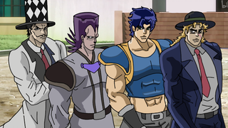 [Animation][JOJO] The first DIO-fighting team