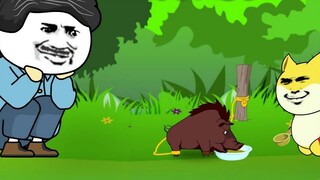 Episode 157 | Da Huang and his father's dream of getting rich, the little wild boar is unlucky. #在下唐