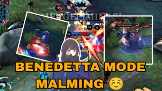 BANTAI MUSUH PAS PAKE MODE MALMING | Highlight Benedetta #10