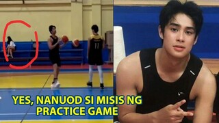 OMG! BELLE MARIANO SPOTTED SA PRACTICE GAME NI DONNY PANGILINAN NGAYONG ARAW
