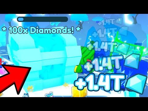 I Got INFINITE DIAMONDS from the DIAMOND MINE in Pet Simulator X... (New Update)