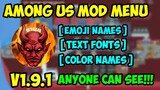 Among Us Mod Menu V2021.4.12 With 94 Features (Emoji Names) New Features!!! Updated😎😎
