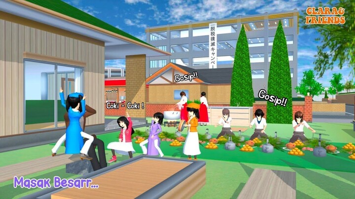 CLARA & FRIENDS [ MASAK BESAR ] __ DRAMA SAKURA SCHOOL SIMULATOR