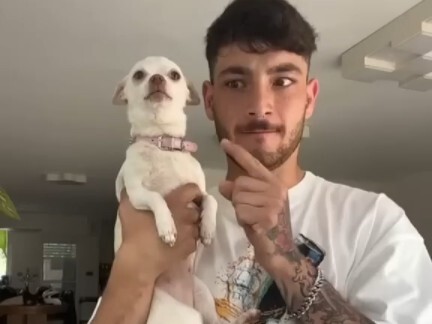 الكلب: يا صاحبي، توقف عن اختباري، أنت تعرفني جيدًا 😥