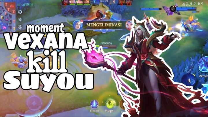 Highlight MLBB | Suyou kalah sama Vexana? 😱😱